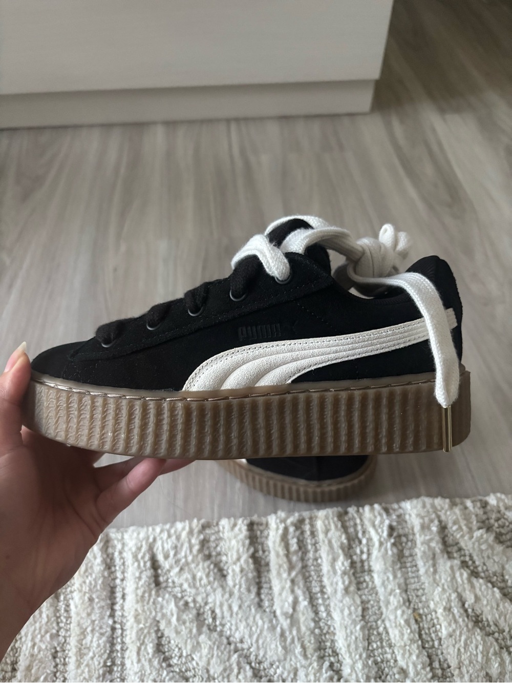 PUMA Women's Fenty Creeper Platform Shoes (6)